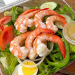 Spring Salad + Shrimp